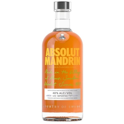 Vodka Absolut Mandrin 750cc