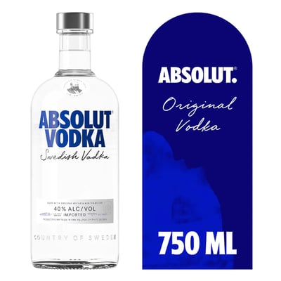 Vodka Absolut Original 40˚ - 750ml
