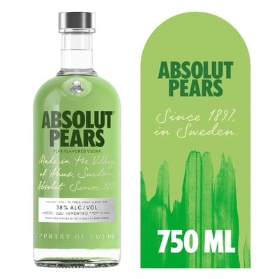 Vodka Absolut Pears 38˚ - 750ml