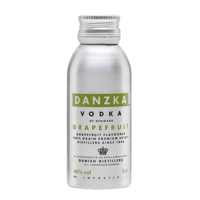 Vodka Danzka Grapefruit - 50ml (aluminio)