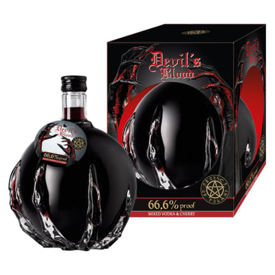 Vodka Devils Blood Cherry 33,3˚ - 1L