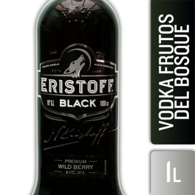 Vodka Eristoff - Black 1lt