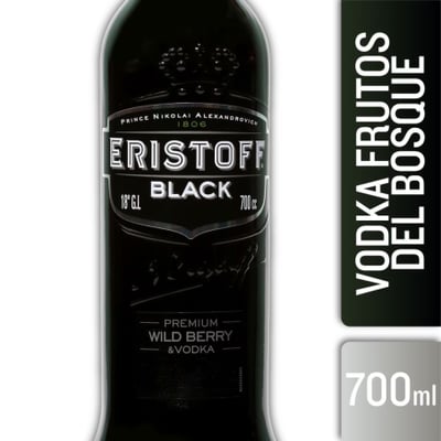 Vodka Eristoff - Black 700ml