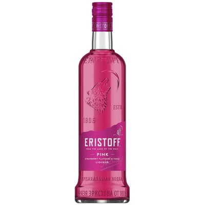 Vodka Eristoff pink botella 700 cc