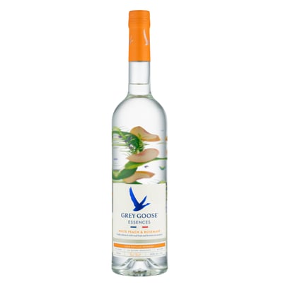 Vodka Grey Goose Essences White Peach & Rosemary 30˚ - 1L (durazno y romero)