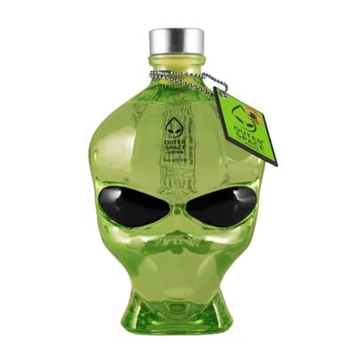 Vodka Outer Space Alien Head - 700ml