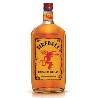 Whiskey Fireball de Canela 1 Litro 33º alc.