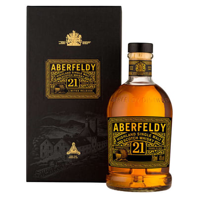 Whisky Aberfeldy 21 Años 750cc