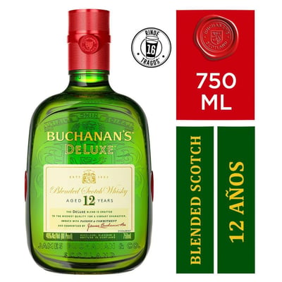 Whisky Buchanans Deluxe 12 Años 40˚ - 750ml