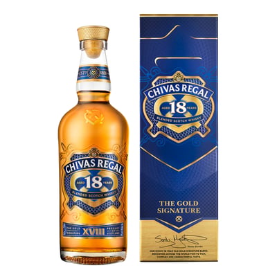 Whisky Chivas Regal 18 A�os Botella 750cc