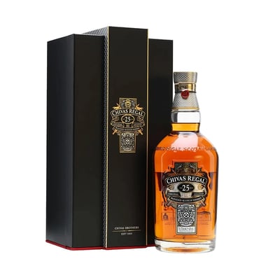 Whisky Chivas Regal 25 Años 40° 700cc
