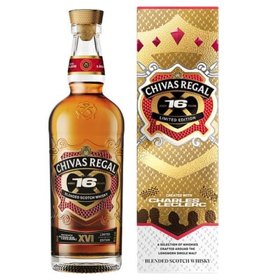 Whisky Chivas Regal Charles Leclerc 16 años