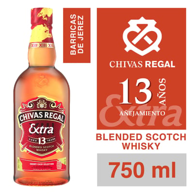 Whisky Chivas Regal Extra 13 Años Sherry Cask - 750ml
