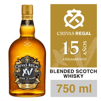 Whisky Chivas Regal XV 15 Años 40˚ - 750ml