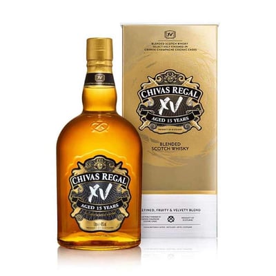 Whisky Chivas Regal XV 15 años 750cc 40º alc.