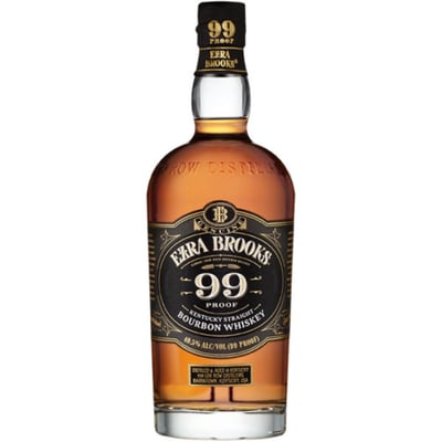 Whisky Ezra Brooks 99 Proof - Bourbon Whiskey - 750ml
