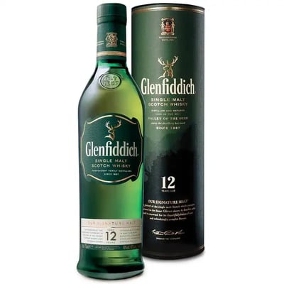 Whisky Glenfiddich 12 Años 700ml