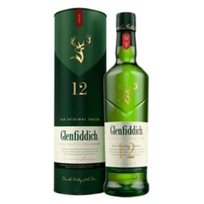 Whisky Glenfiddich 12 Años 750 cc
