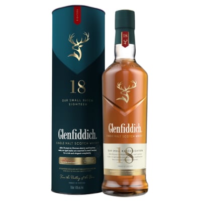 Whisky Glenfiddich 18 Años Single Malt - 750ml