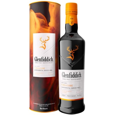 Whisky Glenfiddich Single Malt Fire&Cane 750cc