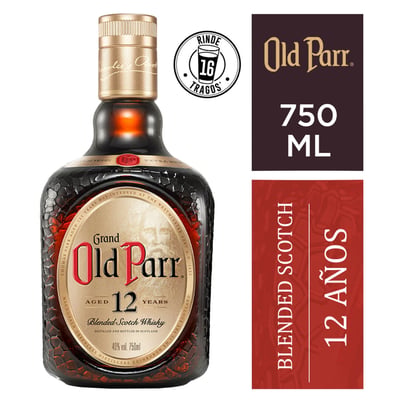 Whisky Grand Old Parr 12 Años 40˚ - 750ml