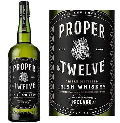 Whisky Irlandés Proper Twelve (Conor Mcgregor), 1L
