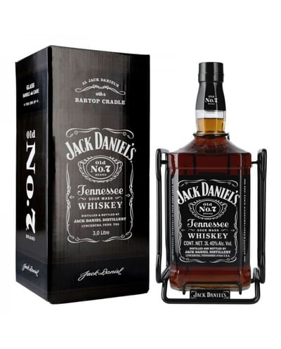 Whisky Jack Daniels N°7 - 3 Litros - Con Atril