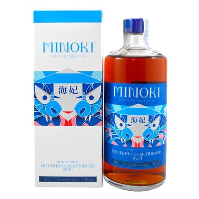 Whisky Japonés Minoki Mizunara Cask Rum Blend 750cc 40° alc.