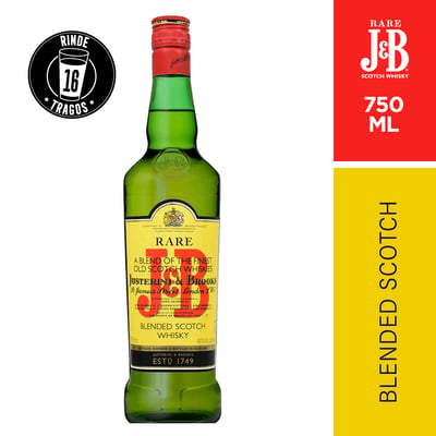 Whisky J&b Rare 750 Ml.