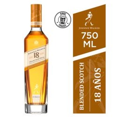 Whisky Johnnie Walker 18 años 750 cc