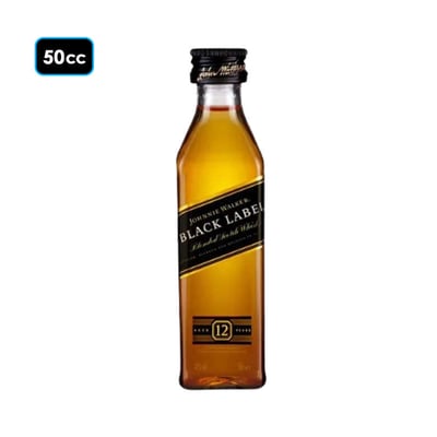 Whisky Johnnie Walker Black Label 50cc