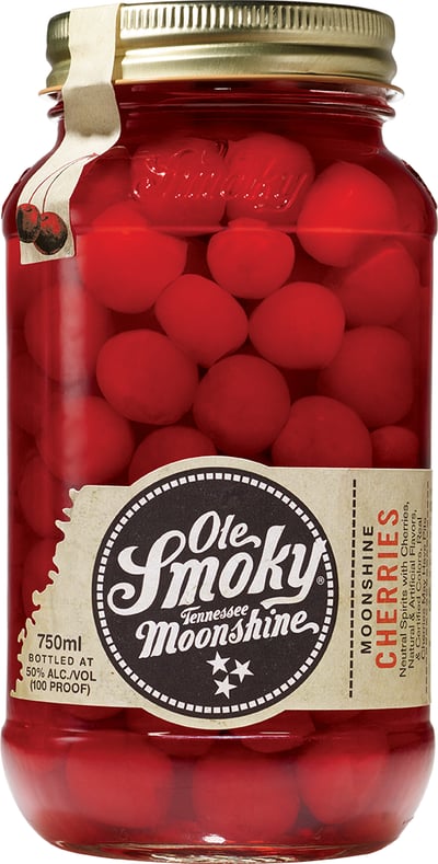 Whisky Ole Smoky Moonshine Cherries