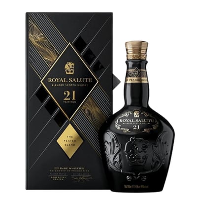Whisky Royal Salute 21 Años The Peated Blend 40˚ - 700ml