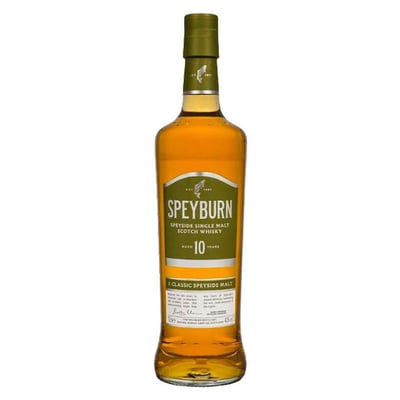 Whisky Speyburn Single Malt 10 años 700cc 40º alc.