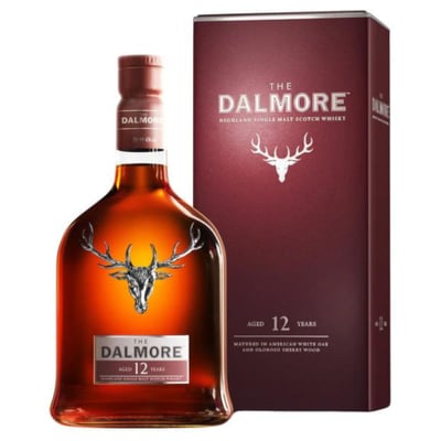 Whisky The Dalmore 12 Años Single Malt - 700ml