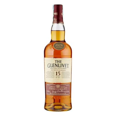 Whisky The Glenlivet 15 Años 40˚ - 750ml