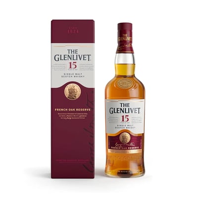Whisky The Glenlivet 15 años 700CC