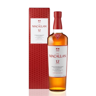 Whisky The Macallan Single Malt Scotch 12 años Sherry Oak Cask 700cc