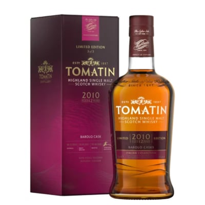 Whisky Tomatin 2010 - 12 Años Barolo Cask 700ml (Limited Edition)