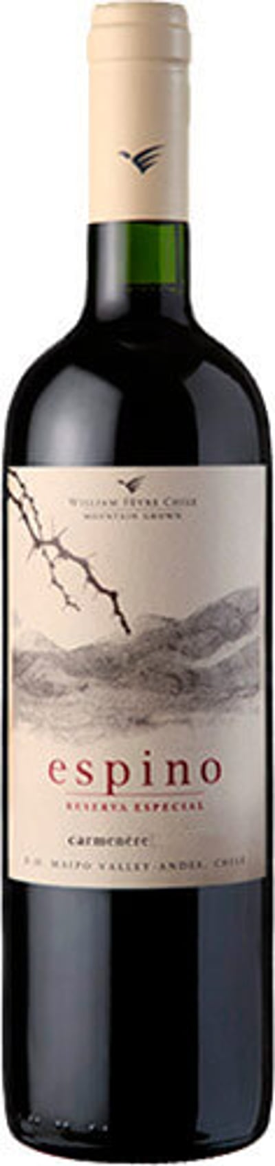 William Fevre Espino Reserva Especial Carmenere Reserva 2023