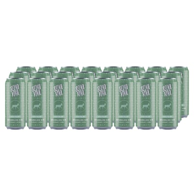 x24 Sparkling Gin Selva Viva 310cc