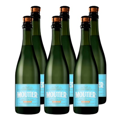 x6 Espumante Argentino Moutier Extra Dulce 750cc ($4.790 c/u)