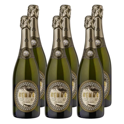 x6 Espumante Gemma Método Tradicional Brut 750cc ($8.790 c/u)