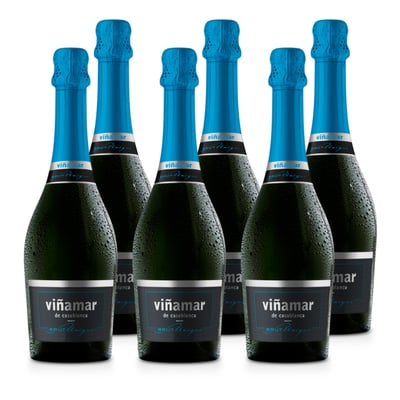 x6 Espumante Viñamar Brut Unique 750cc ($4.998 c/u)