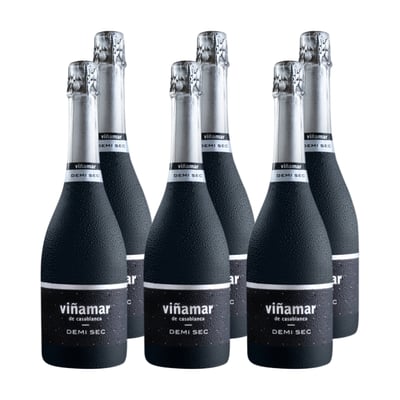X6 Espumante Viñamar Demi Sec 750ml ($4.790 c/u)