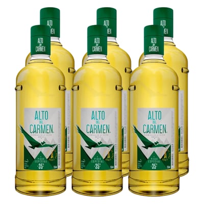 x6 Pisco Alto del Carmen 35° 750cc ($5.590 c/u)