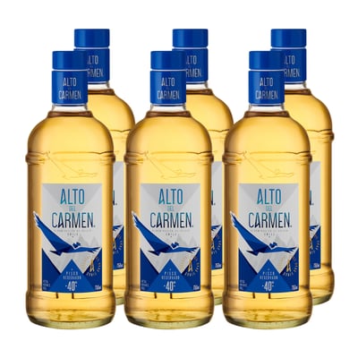 x6 Pisco Alto Del Carmen Reservado 40° 750cc ($6.190 c/u)