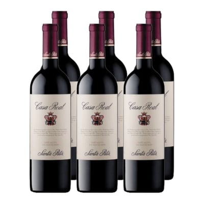 x6 Vino Casa Real Cabernet Sauvignon 750cc