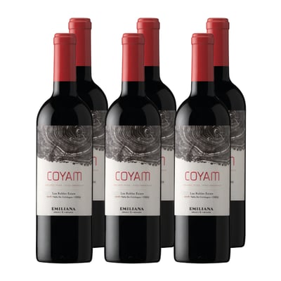 x6 Vino Coyam Ensamblaje Organico Emiliana 750cc