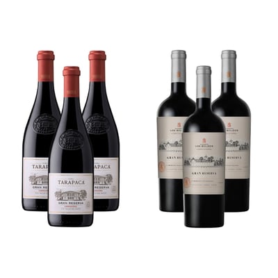 x6 Vinos Tarapacá Gran Reserva Carmenere ($5.690 c/u)